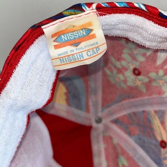 Nissin Mens Cap Hat One Size Multicolor Maui American Family Insurance Tropical - Picture 6 of 6